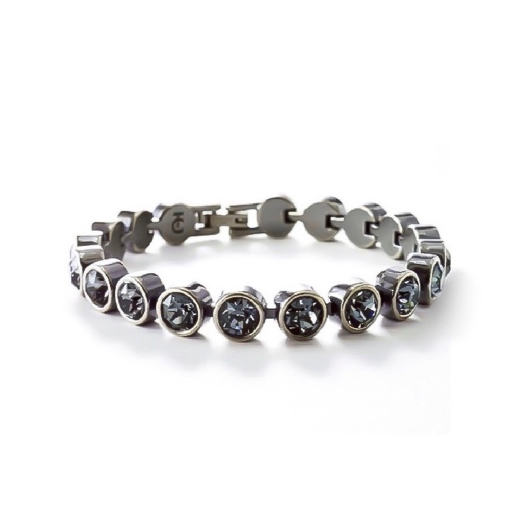 Touchstone by Swarovski Silver Night Ice Bracelet